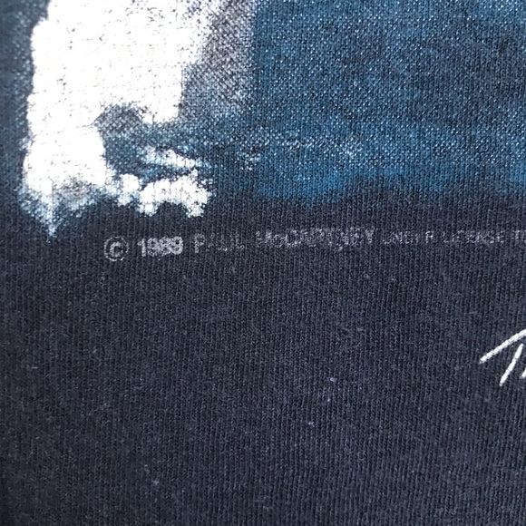 Paul McCartney 1989 World Tour Concert Shirt - Picture 6 of 8